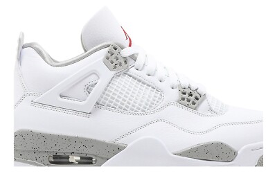 Air Jordan Air Jordan 4 Retro 'White Oreo' CT8527-100 Shoes | eBay