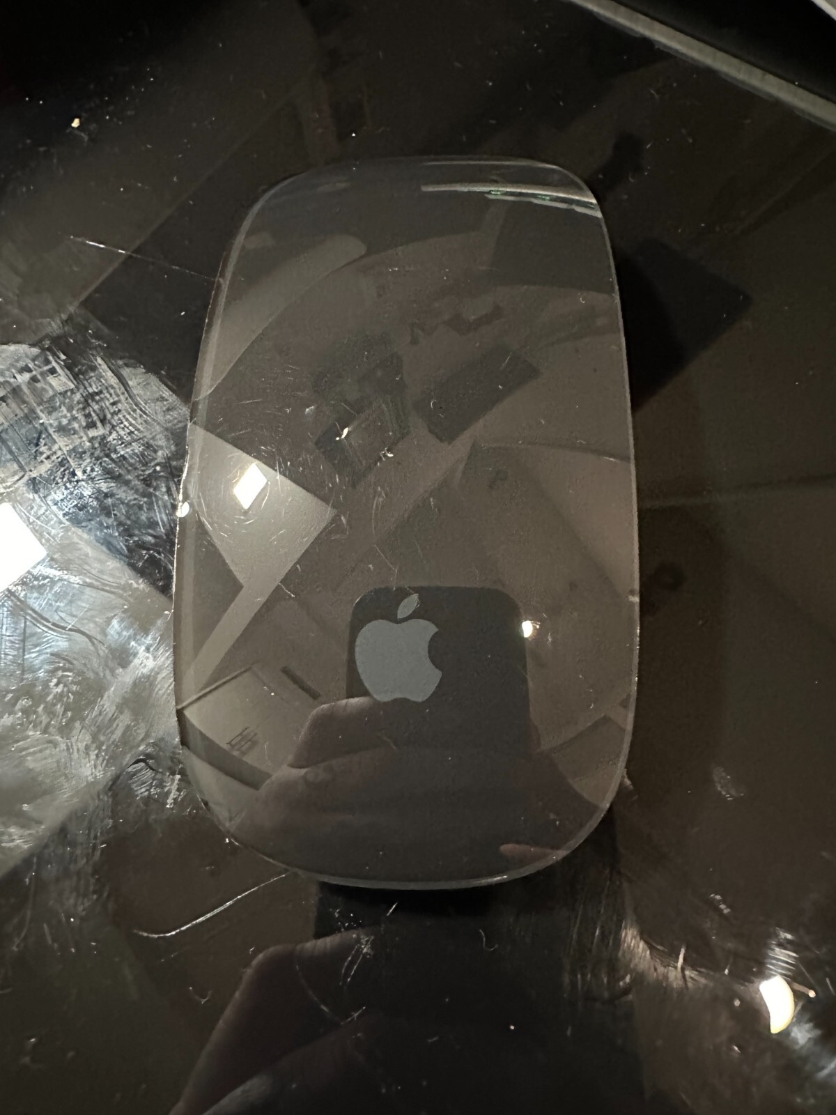 New Open Box Apple Magic Mouse - Black Multi-Touch MMMQ3AM/A Wireless