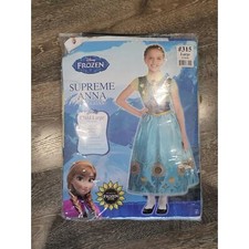 Disney frozen Anna Supreme Halloween kids costume size large