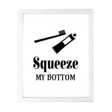 Designs ByLITA Squeeze My Bottom, Wall Print Art