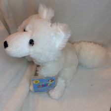 GANZ Webkinz Arctic Fox HM210 NEW with sealed code
