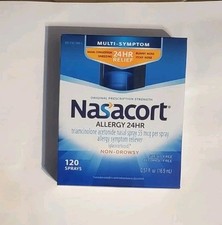 Nasacort Non Drowsy Allergy 0.57 Oz 24 Hour Nasal Spray 120 Total Spray