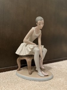 Lladró Sitting Ballerina | eBay