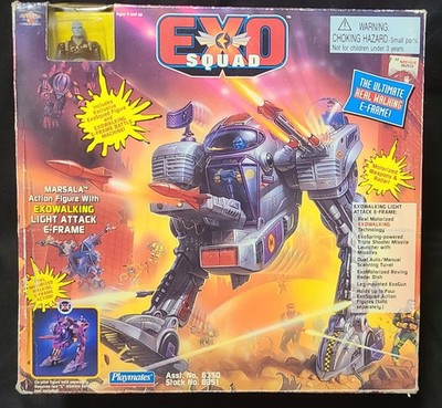 SEALED EXO-SQUAD MARSALA ''EXOWALKING'' LIGHT ATTACK E-FRAME  (1995)  