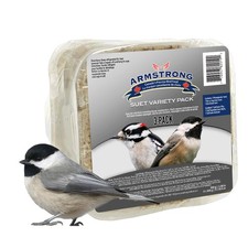 Armstrong Wild Bird Food Suet Cake Variety Pack, 31.8oz Pack of 3 