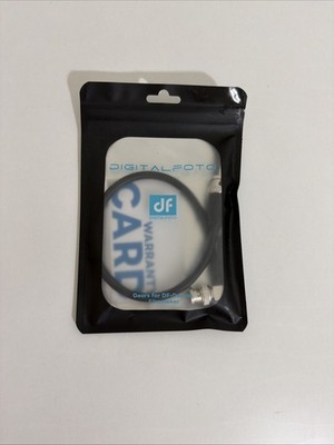 DigitalFoto Solution Limited Canare AR2 12G-SDI Straight to R-Angle Cable 11.8''