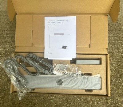 New Cisco Webex Room Kit Mini CS KIT MINI TTC7-26 4K Video Conferencing No T10