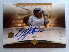 2005 Upper Deck Artifacts - B.J. Upton #BU Auto Facts Auto /599