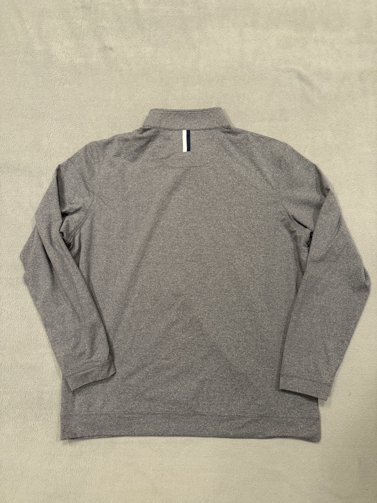 Rhoback Solid Performance Q-Zip Gray 1/4 Zip Pull… - image 8