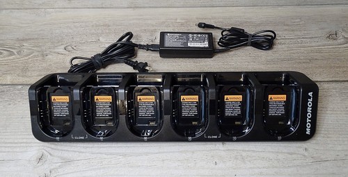Motorola 6-Slot Multi-Unit Charger Charging Station – HKPN4007D For CLP, CLPe