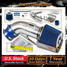 Short Ram Air Intake Kit + BLUE Filter for 09-23 Nissan Maxima 3.5L V6
