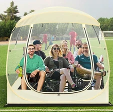 Sports Instant Pop-Up Tent Shelter Weather Proof Pod Clear Tent 1-6 People NEW