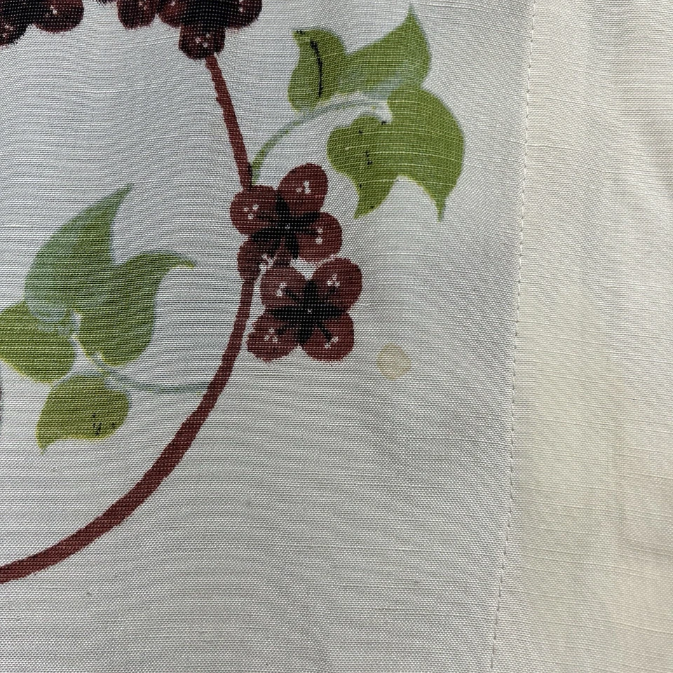 Top Citron Santa Monica Mujer Talla 2X Beige Floral Lino Seda Clip (U9) Foto 3 de 4