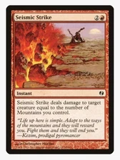 Seismic Strike | DDI | MTG Pauper Mono Red | Burn Removal | Common LP