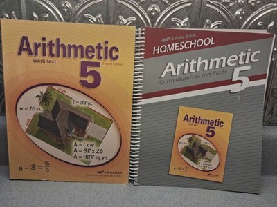 Abeka Arithmetic 5 Student Workbook & Curriculum Lesson Plans
