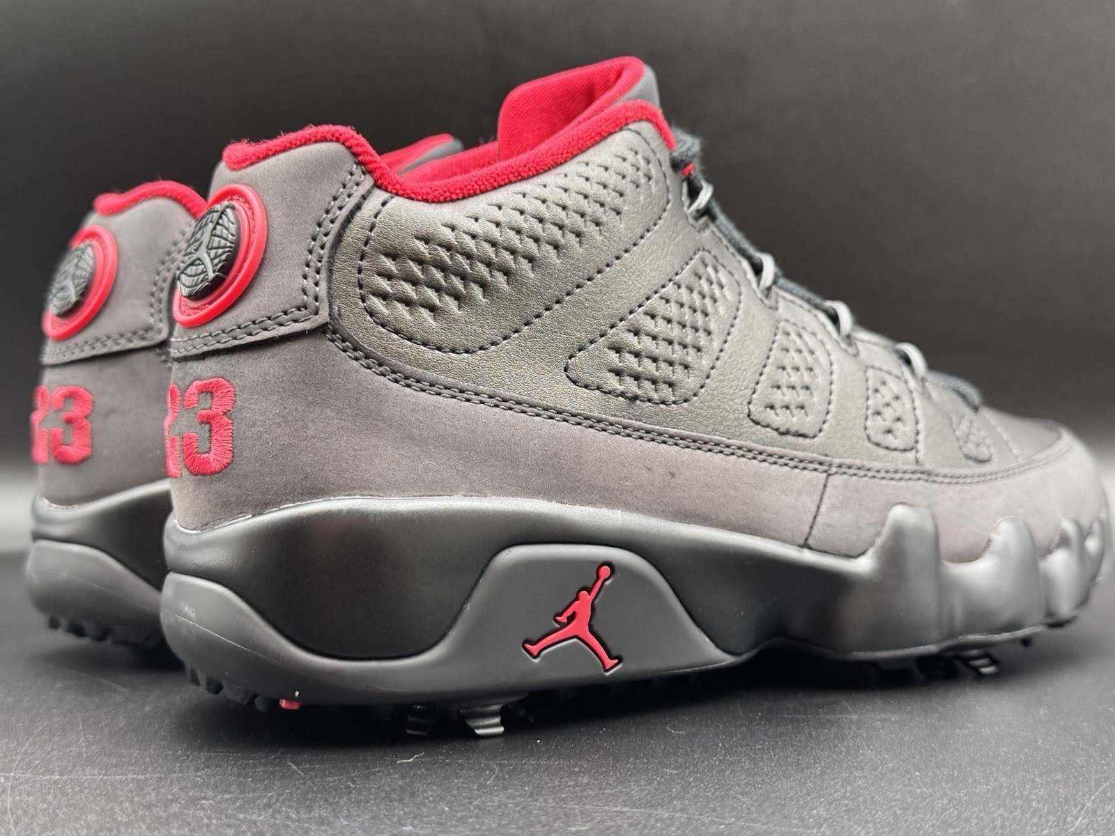 Size 7.5 - Air Jordan 9 Golf Low Charcoal Shoes  Brand New! ⛳️ thumbnail 3