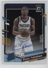 2023 Panini Donruss Optic Rated Rookie Signatures Oscar Tshiebwe #278 Auto 0us8