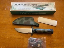 PARKER JAPAN K-363 C Survival Knife COMBAT KNIFE SHEATH VINTAGE KNIVES Camo