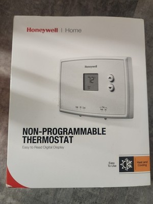 Thermostat for Home Digital Non Programmable Simple Honeywell RTH111B easy use