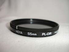 Hoya 55mm PL-CIR Filter only, Circular Polarizer Polarizing
