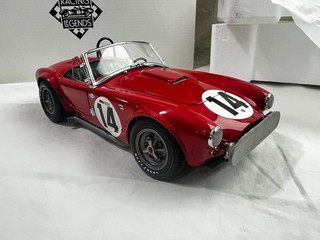 1/18 SCALE MODEL Exoto Shelby AC Cobra #14 Roberts/MacDonald 1963 Sebring 12hrs