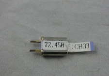 Hitec 72Mhz FM Dual Conversion Receiver Crystal Channel 33 72.450Mhz