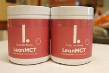 Lot of 2 Lean for Good LeanMCT Dietary Suppliment Chocolate Exp 09/2026 NEW ^