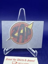 1973 Donruss Turned On Iron-Ons ZAP Iron On Transfer