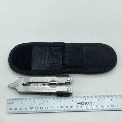 Gerber MP 600, Basic, Needlenose with Sheath - Silver