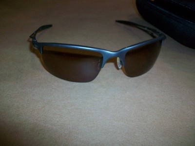 Oakley Wiretap 2.0 Bronze / Bronze Sunglasses USED | eBay