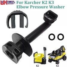For Karcher 4.064-047.0 K2 K3 Pressure Washer Spare Elbow Outlet Pipe With Clamp
