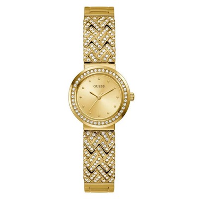 Guess Women's Treasure 28mm Quartz Gold Watch GW0476L2