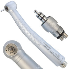 COXO Dental High Speed Handpiece 4 Hole CX207-W Turbine Midwest Sinol Coupler