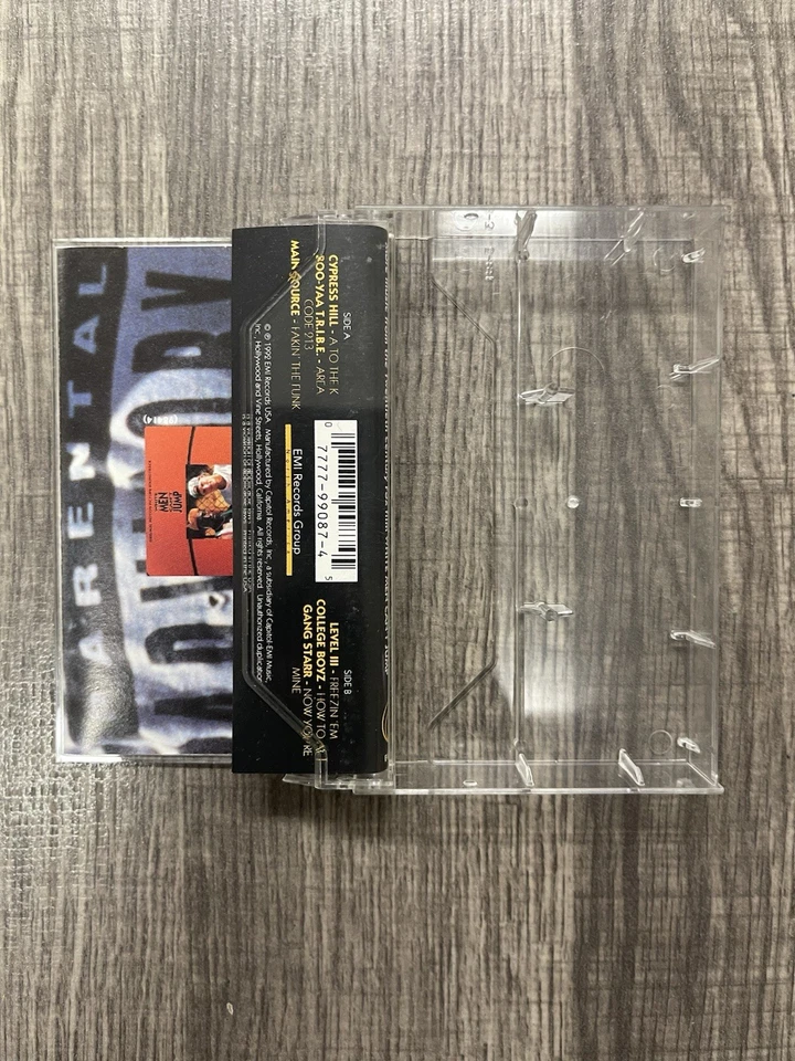 White Men Can’t Rap EP (Music From White Men Can’t Jump) Audio Cassette (1992) - Image 3 of 4