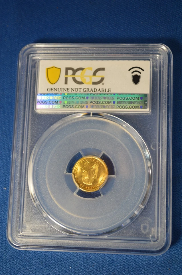 1905 $1 Lewis & Clark Exposition Gold Dollar NGC UNC Details - Image 2 of 4