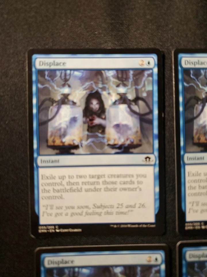4x Displace Eldritch Moon Magic The Gathering MTG NM Playset Blue Common - Image 2 of 4