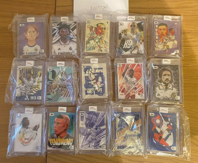 TOPPS Project 22 - Full Real Madrid set (missing Caroline Møller)
