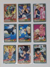 1994 Dragon Ball Carddass Super Battle Card Lot of 9