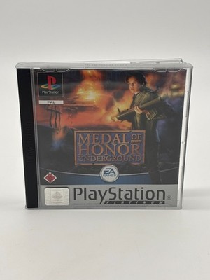 PS1 Sony Playstation 1 - Medal of Honor Underground Platinum - CIB/PAL