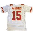 Patrick Mahomes Autographed Kansas City Chiefs Football Jersey with COA, Size L