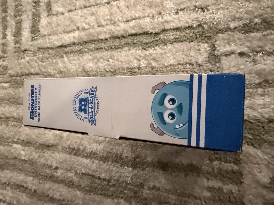 Disney Pixar Monsters University Roll-A-Scare Toxic Race Playset Sulley Figure - Image 2 of 3
