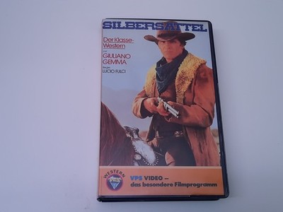 Silbersattel 1978 VHS German PAL VPS Video Giuliano Gemma Lucio Fulci