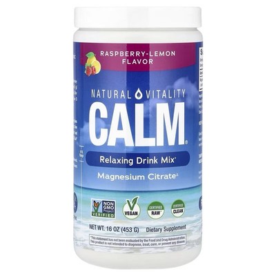 CALM , Relaxing Drink Mix, Raspberry-Lemon, 16 oz (453 g)