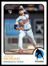 2022 Topps Heritage #697 Jovani Moran RC   Minnesota Twins