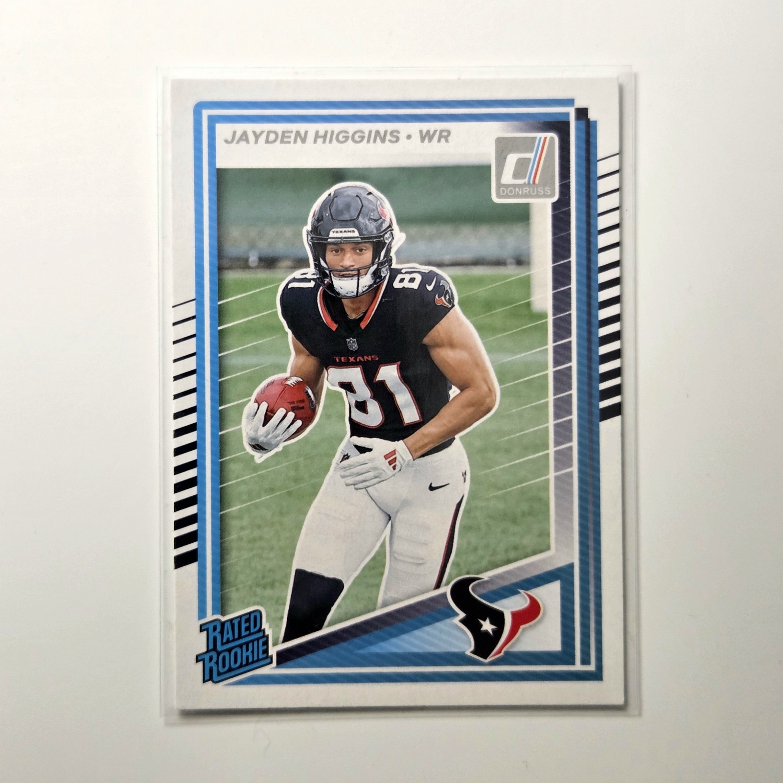 2025 Panini Donruss - Rated Rookie Jayden Higgins #334 (RC)