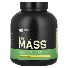 Serious Mass™, Banana, 6 lb (2.72 kg) 10.04 per gallon