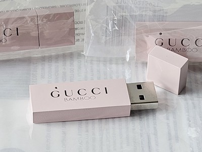 3 Stück Gucci Bamboo  USB Stick 3x 2 GB Speicherstick Neu & Ovp