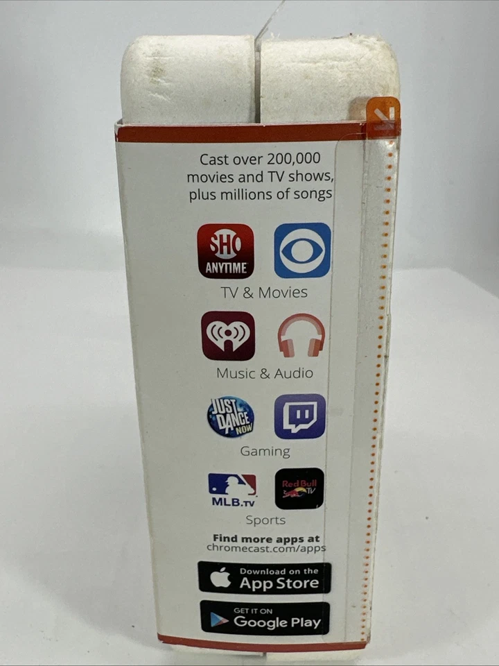 Google Chromecast 2nd Generation HD Media Streamer GA3A00093-A14-Z01 Brand New - Image 3 of 4