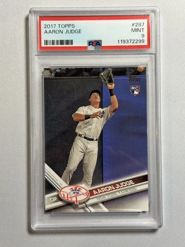 2017 Topps - Aaron Judge #287 Fielding (RC) PSA 9
