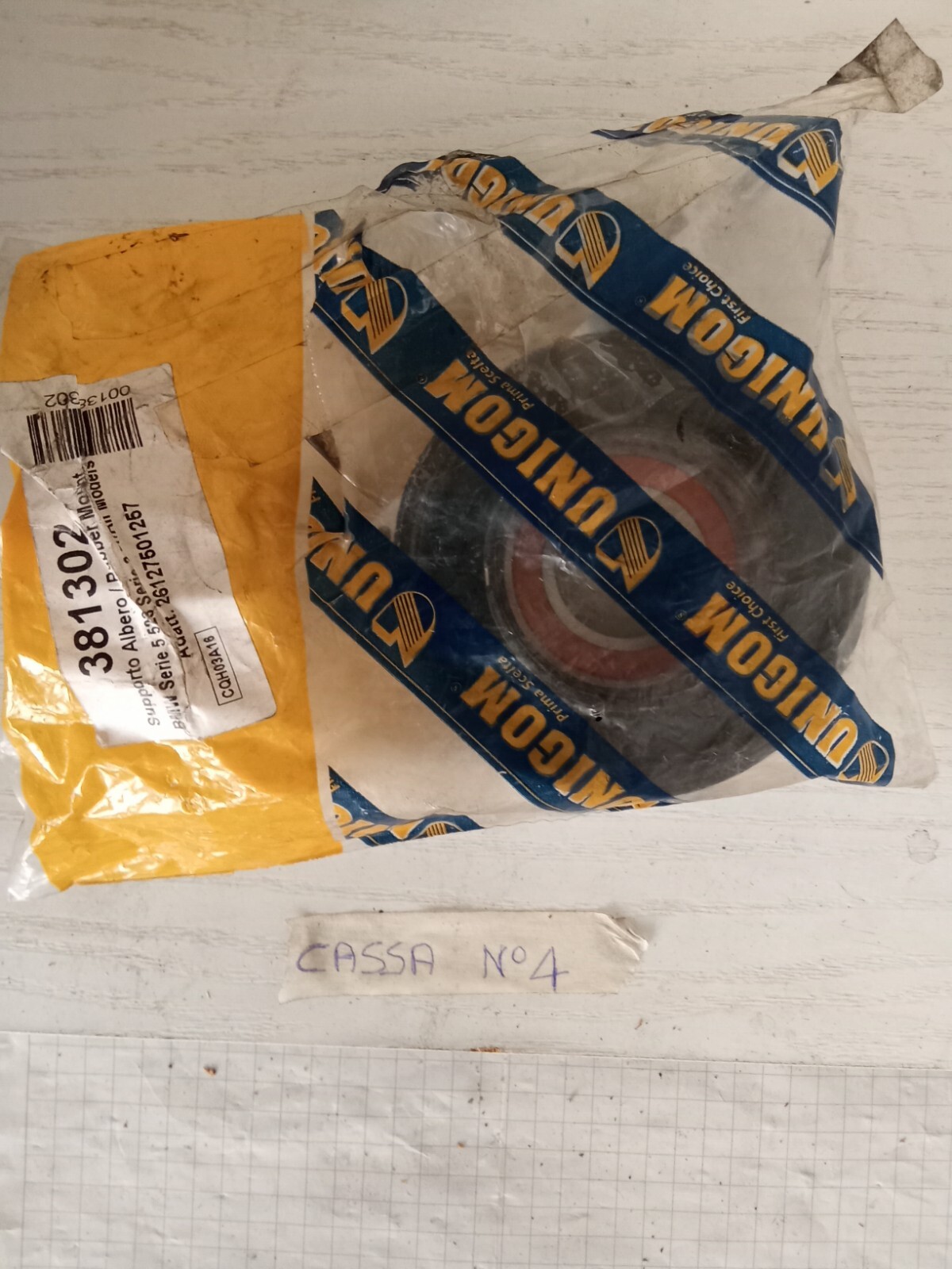 Supporto Albero Cardanico Unigom 381302 per Bmw